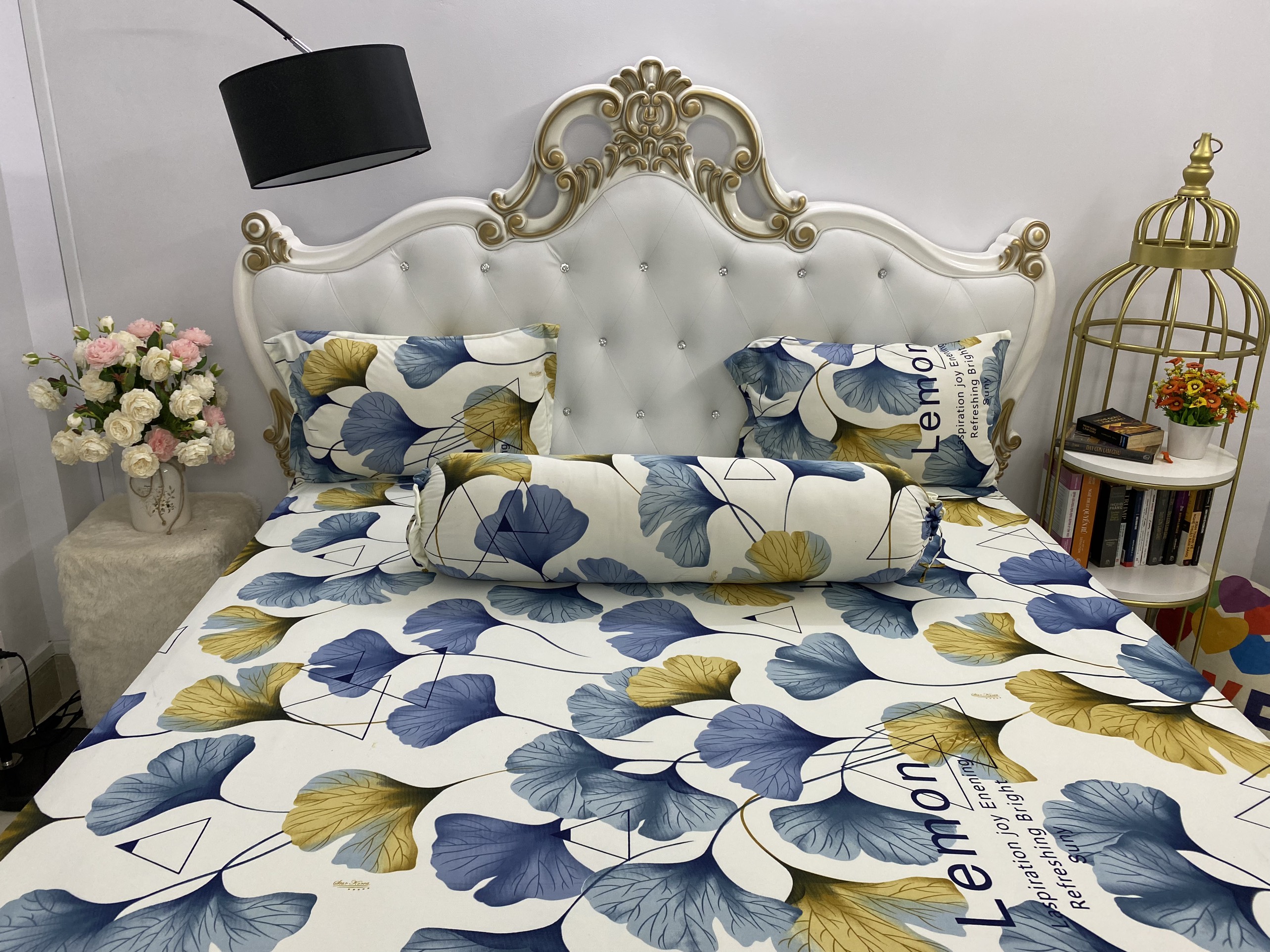 Bộ Drap Thun Hàn Quốc mát lạnh { 4 món } khách nhớ chọn size"