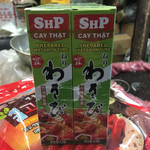 mù tạt cay thật lốc 10 lọ