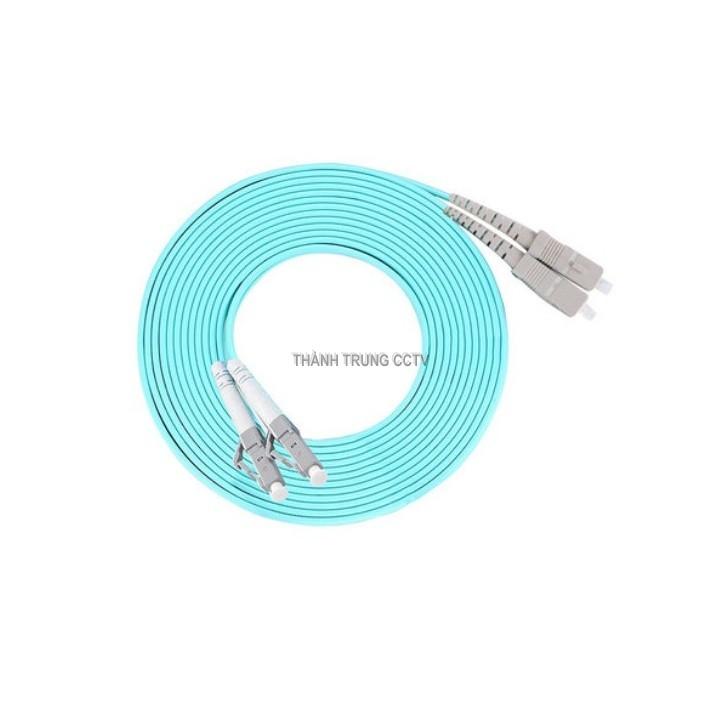 Dây nhảy quang multi mode OM3 LC-SC duplex