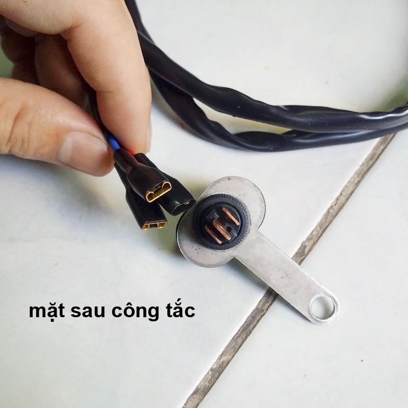 Công Tắc Led chân ốc cho xe máy NK081