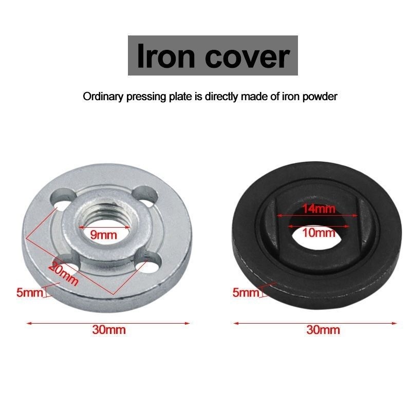 Original angle grinder protective cover 100 type thickened dust cover grinding wheel cover dust protection cover cutting angle grinder pressure plate