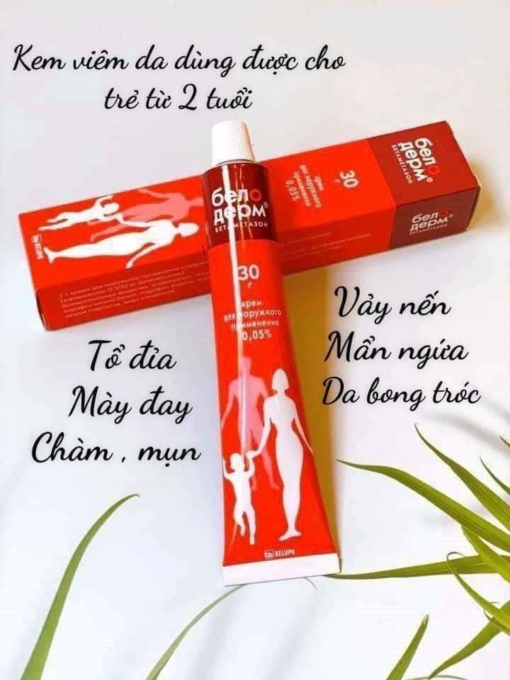 - Kem bôi ngứa belosalic