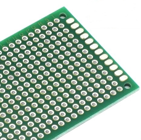 PCB đục lỗ 9x15cm Loại Tốt Phủ Xanh Một Mặt