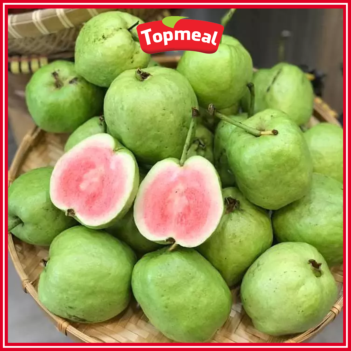 HCM - Ổi ruby ruột đỏ (1 kg) - [Giao nhanh TPHCM]