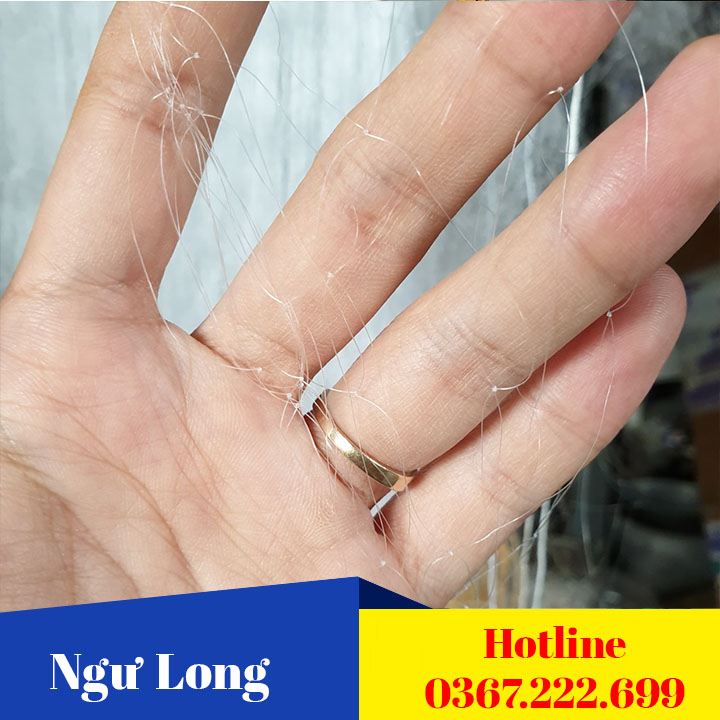 lưới đánh cá 3 lớp sợi thái - cao 2m dài 120m