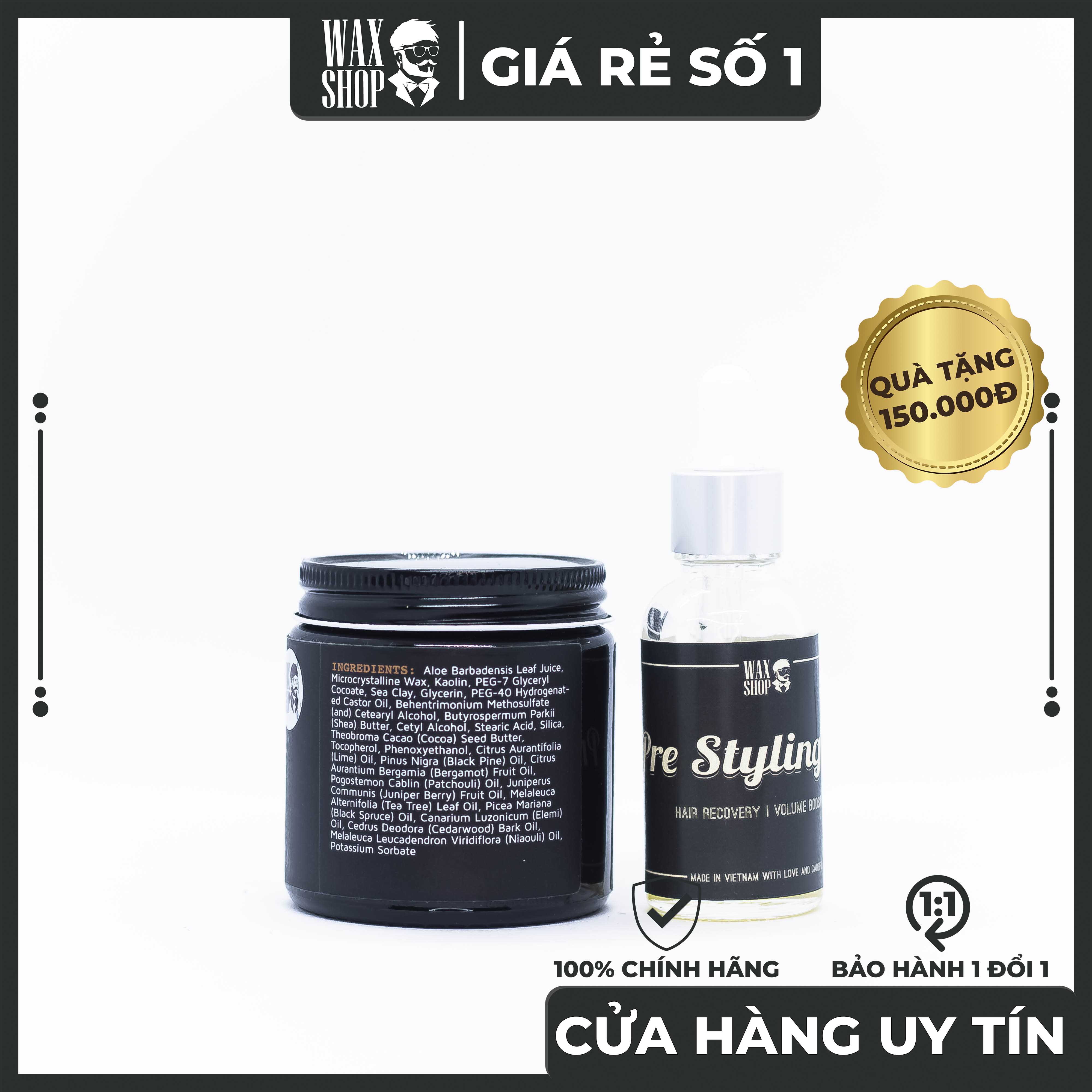[HCM]Sáp Vuốt Tóc Arcadian Clay Pomade - Arcadian
