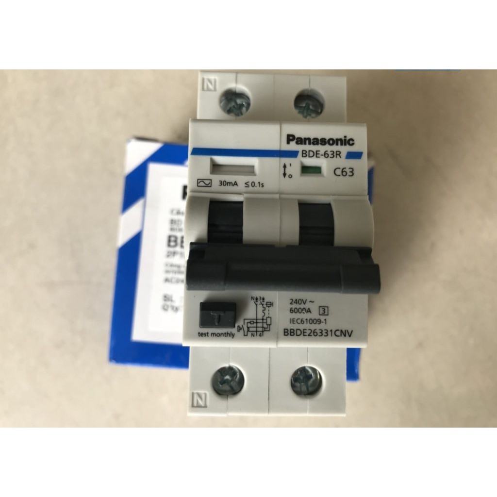 Át Chống giật RCBO 50A-63A panasonic