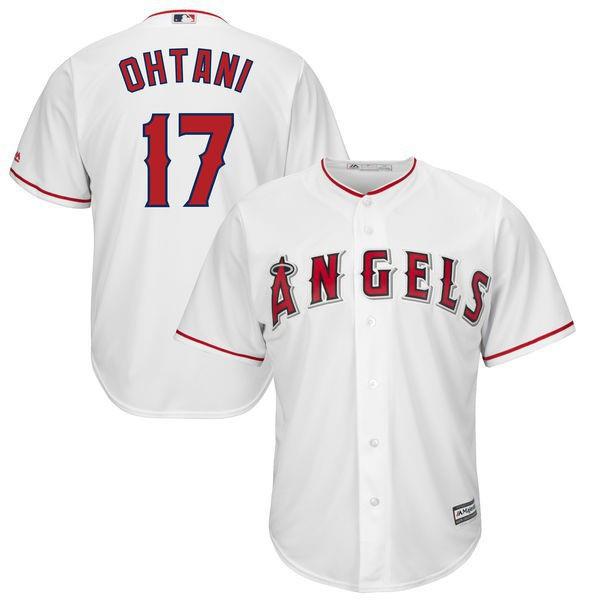 : Outerstuff Mike Trout #27 Los Angeles Angels Youth Boys (8-20)  Jersey (as1, Age, 14_Years, 16_Years, Home White, Youth Large (14/16)) :  Sports & Outdoors