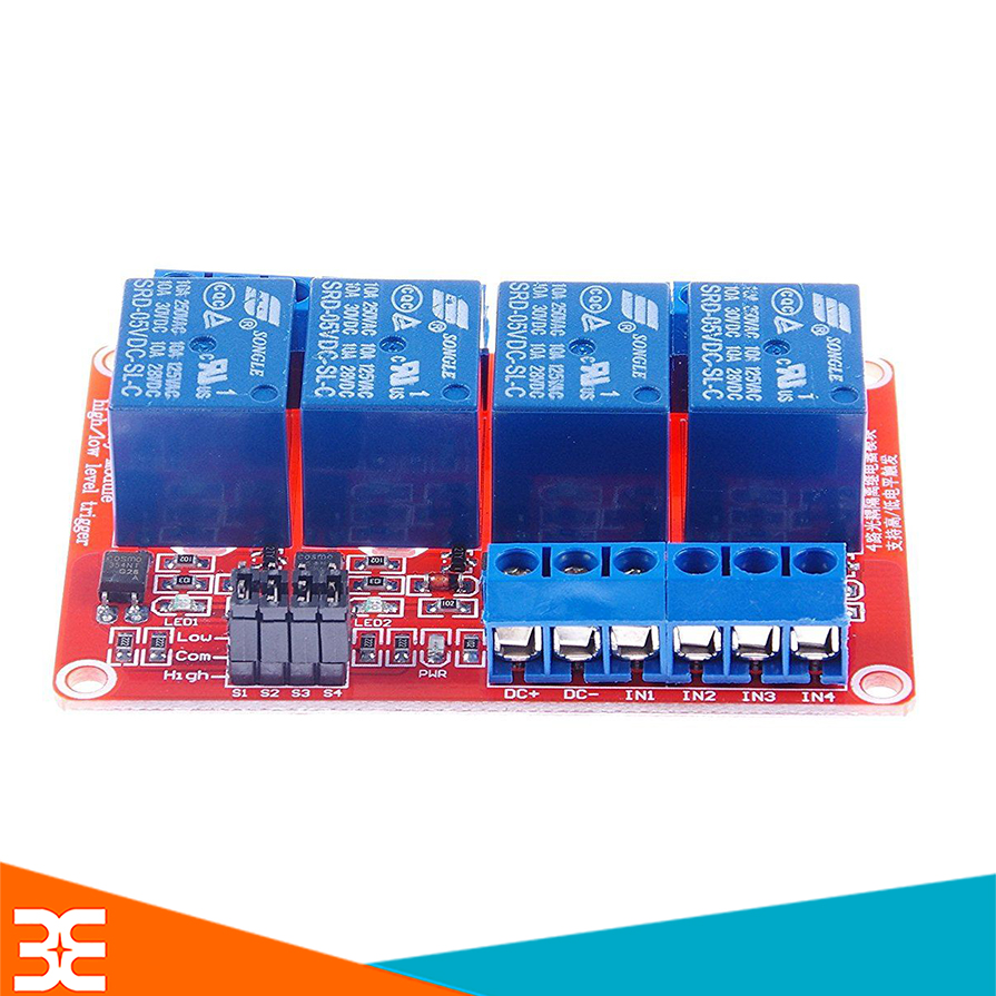 Module Relay 5VDC 4 Kênh High / Low