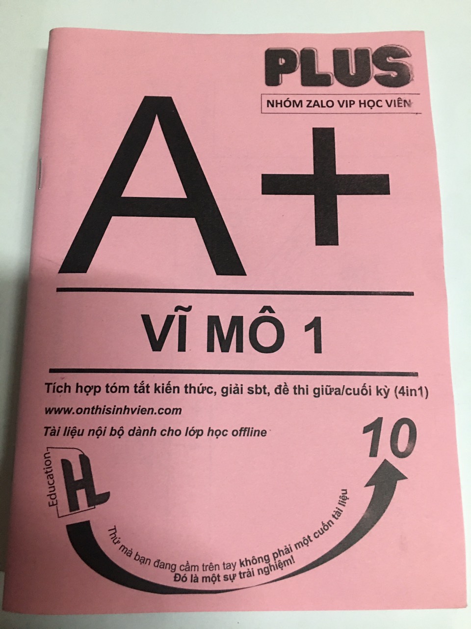 TL A+ Vỹ mô 1 (VIP)