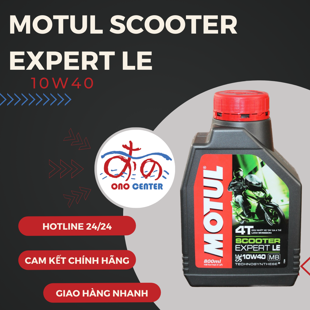 Motul scooter expert le 10w40