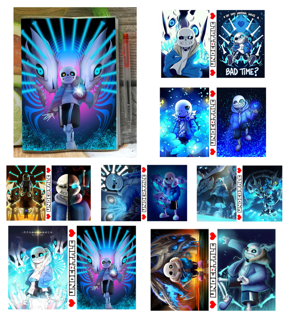 Sổ tay kèm bút Sans Undertale