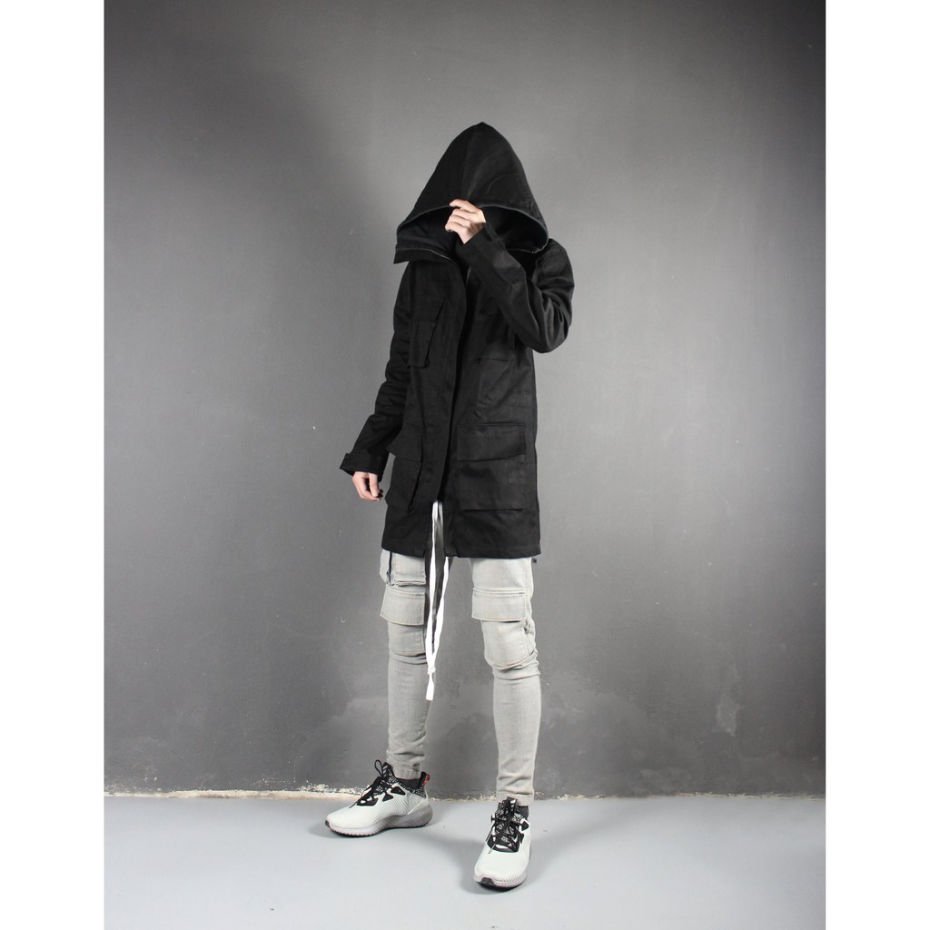 Áo khoác jacket kaki Lexuza cargo