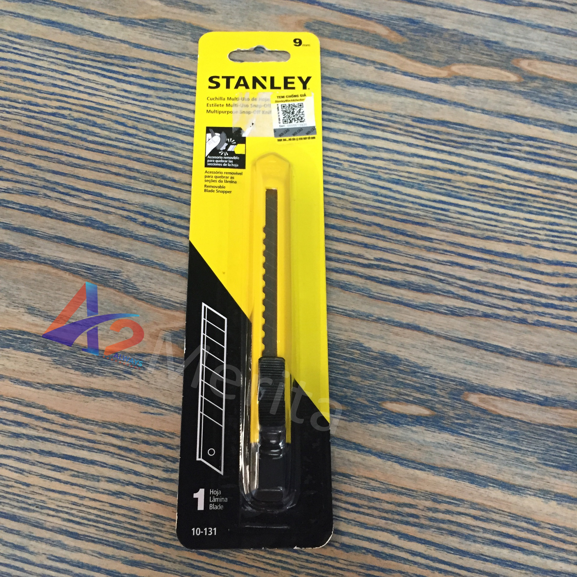 Dao rọc giấy 9mm stanley 10-131-s