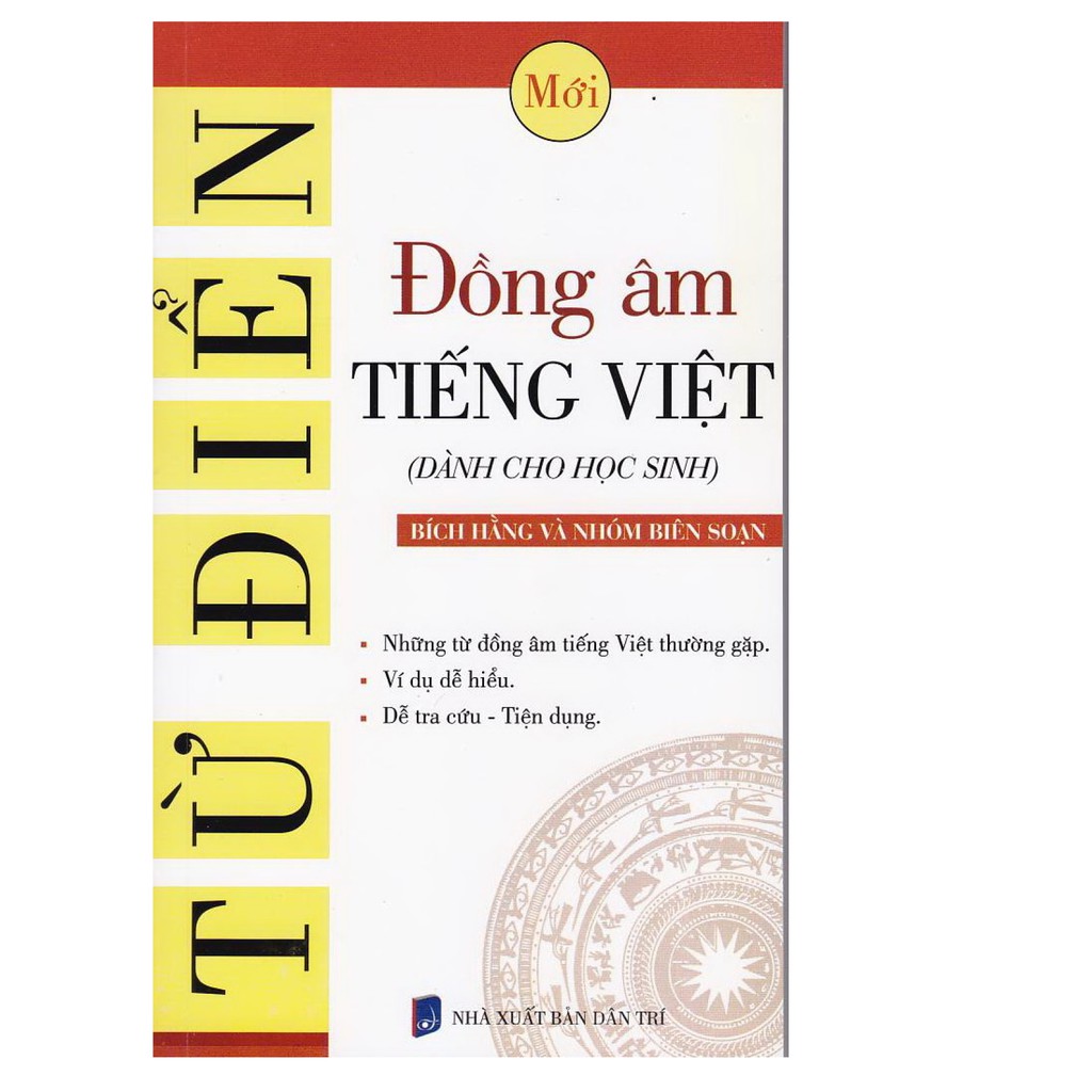 Sách - từ điển đồng âm tiếng việt