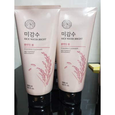 Sữa rửa mặt làm sáng da chiết xuất gạo rice water bright cleansing foam 150ml