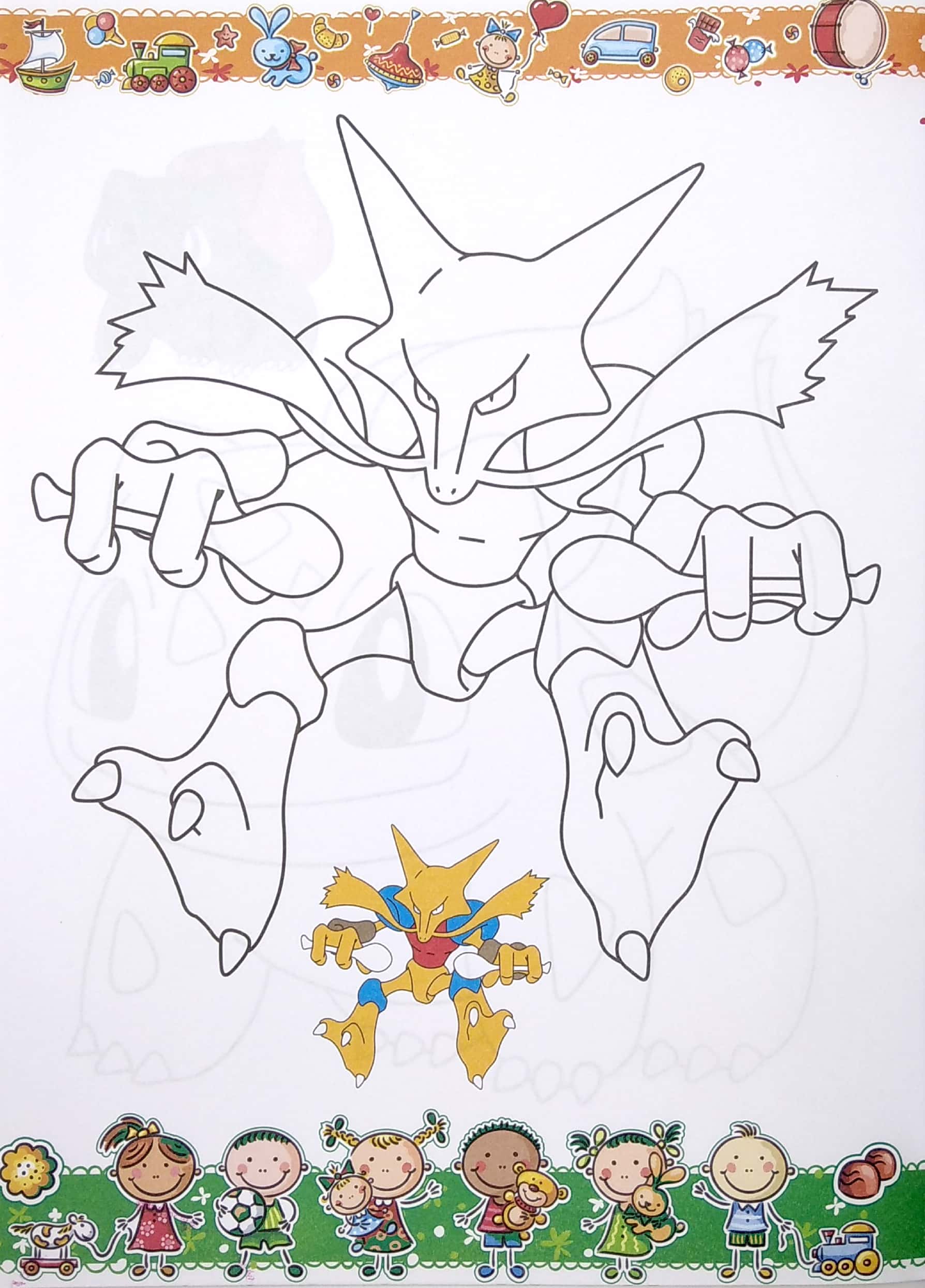 Sách Fahasa - Bé Tô Màu Pokemon - Tập 4