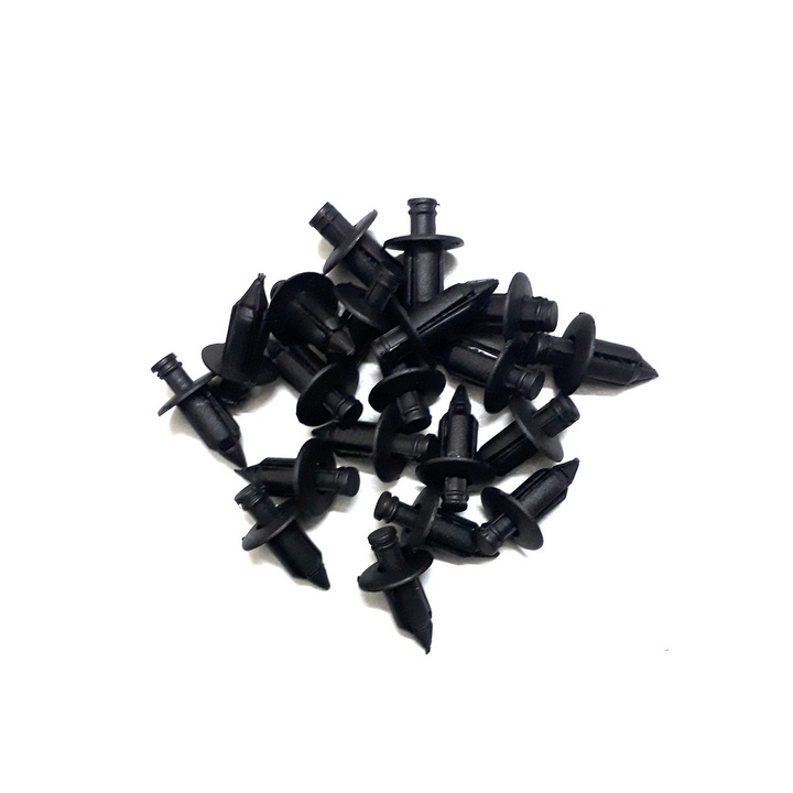 CHỐT BẤM NHỰA DÀN ÁO XE MÁY 6LY(100 cái)