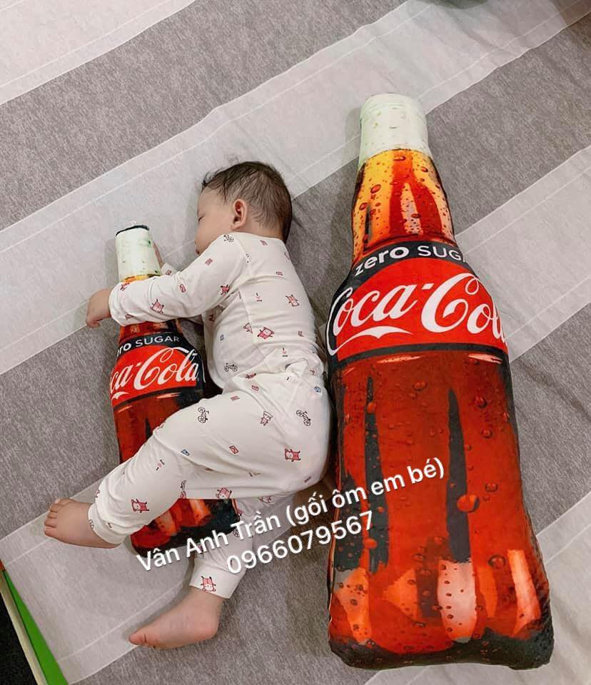 [HCM]Gối ôm 3D chai Coca