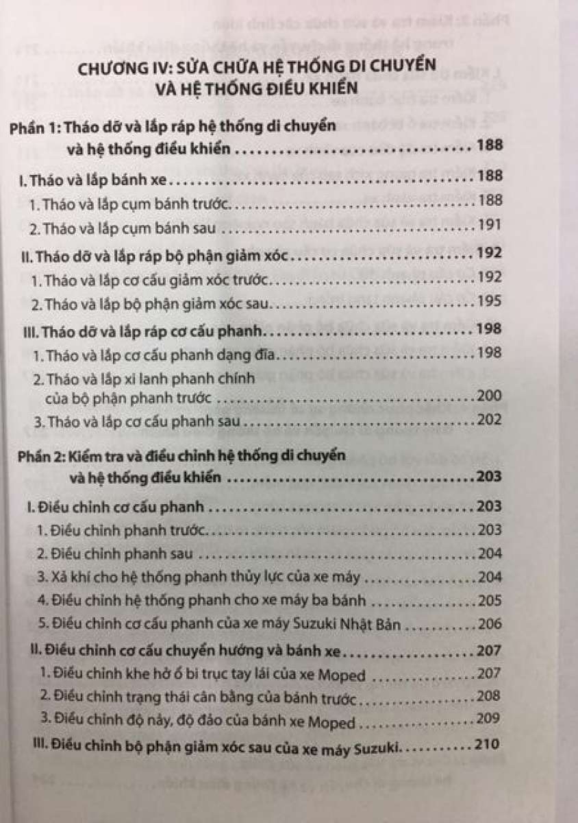 Sách Fahasa - Kỹ Thuật Sửa Chữa Xe Máy Cơ Bản (Tái Bản 2019)