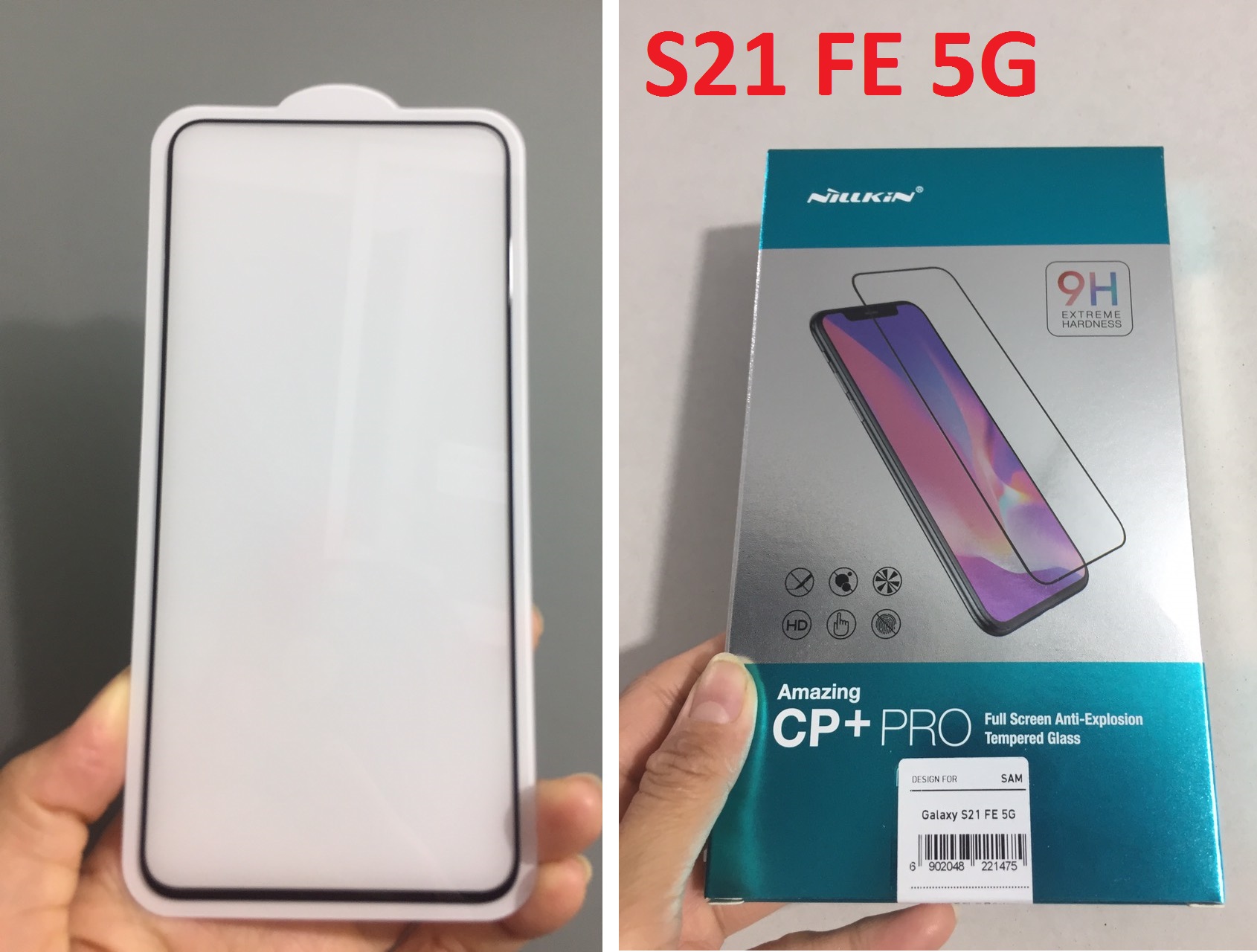 [Samsung S21/ S21Plus/ S21 FE 5G ] Cường lực full màn hình Nillkin CP+Pro