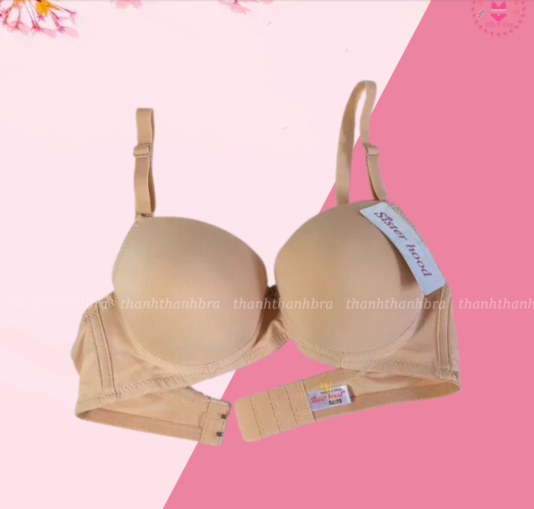 Áo lót thái lan Sisterhood 2354 – Áo ngực mút dày có gọng push nhiều form quả tròn đẹp