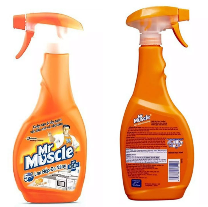 CHAI NƯỚC LAU BẾP ĐA NĂNG MR.MUSCLE 500ML