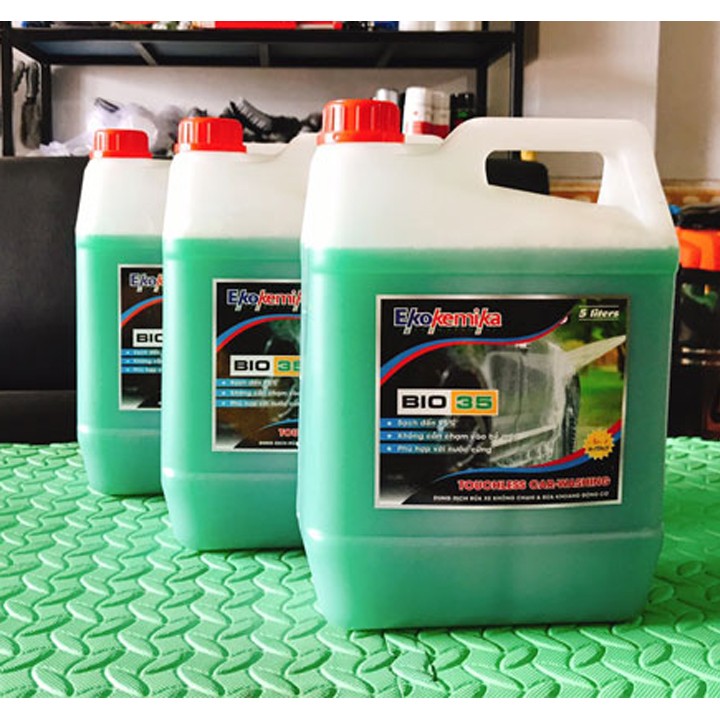 DUNG DỊCH RỬA VỎ XE KHÔNG CHẠM BIO 35 - 5L