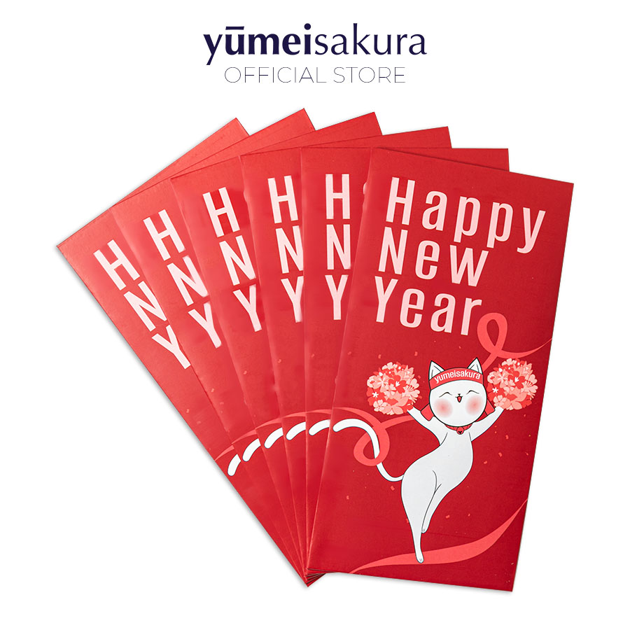 [Gift - Quà tặng không bán] Set 5 bao lì xì độc quyền 2025