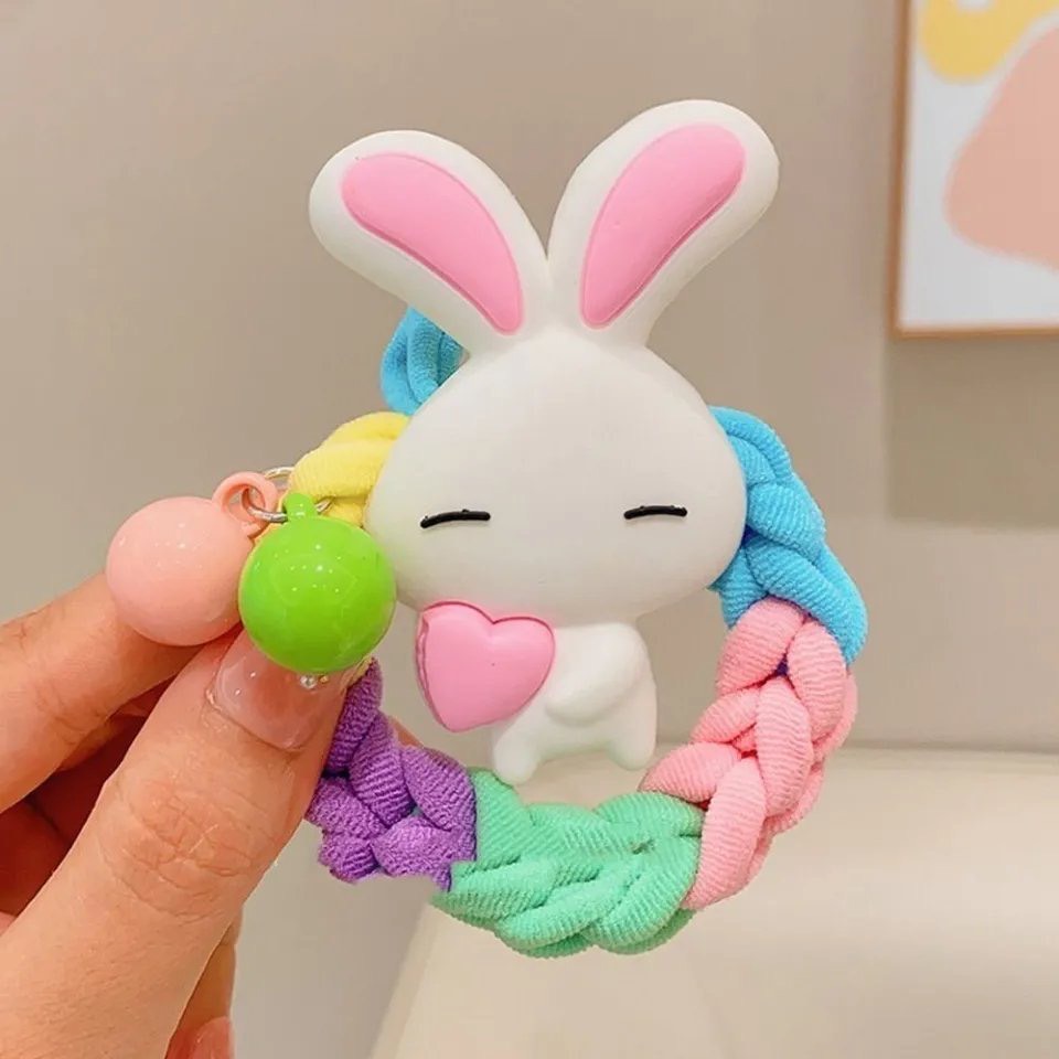 Cột tóc charm to hoạt hình thời trang dễ thương phong cách Hàn