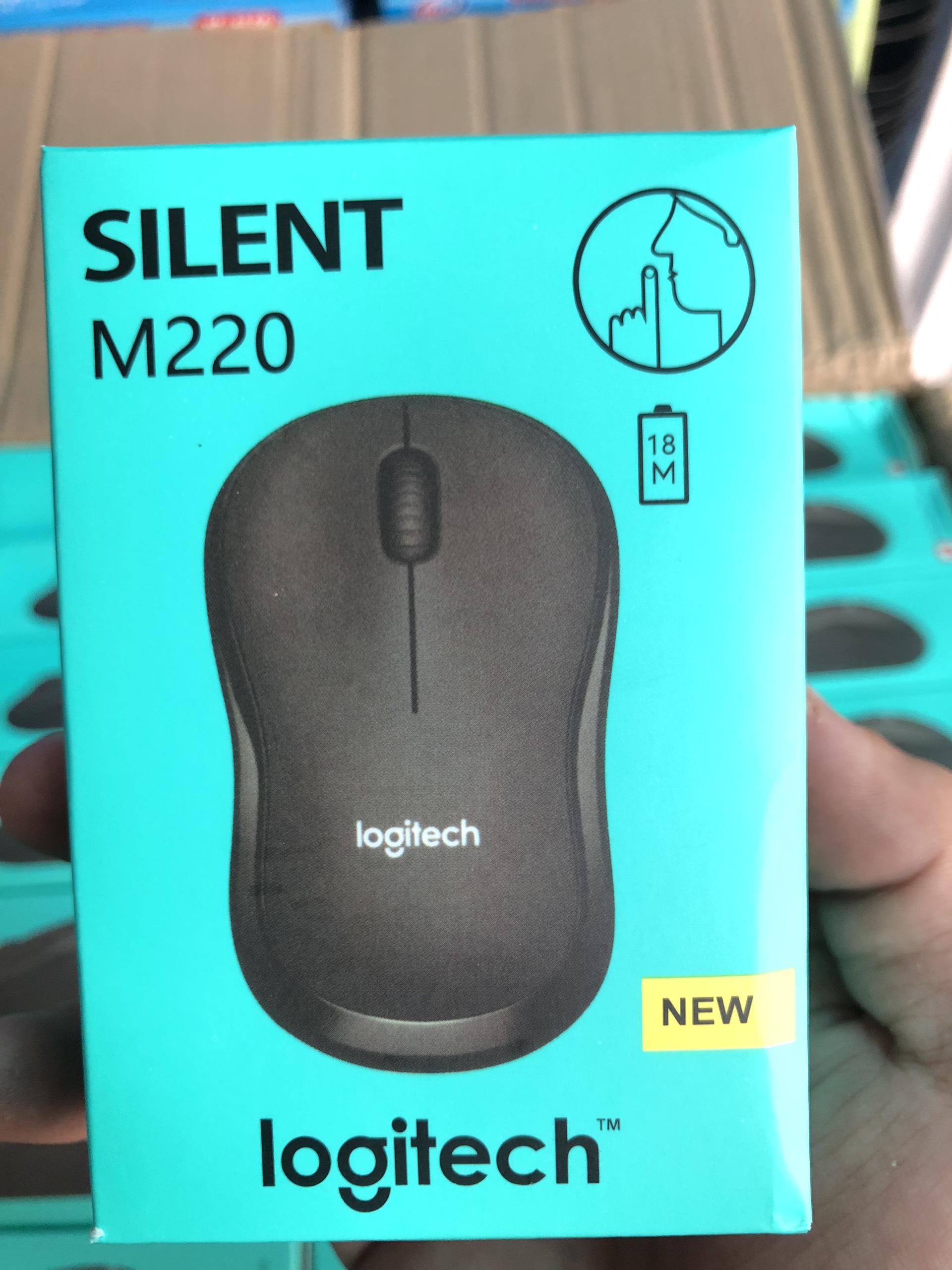 [HCM]Chuột không dây Logitech M186, M330, M185, M280, M220 4 GHz 1000DPI 3 Nút Chuột Quang Chơi Game USB Nano Thu Chuột