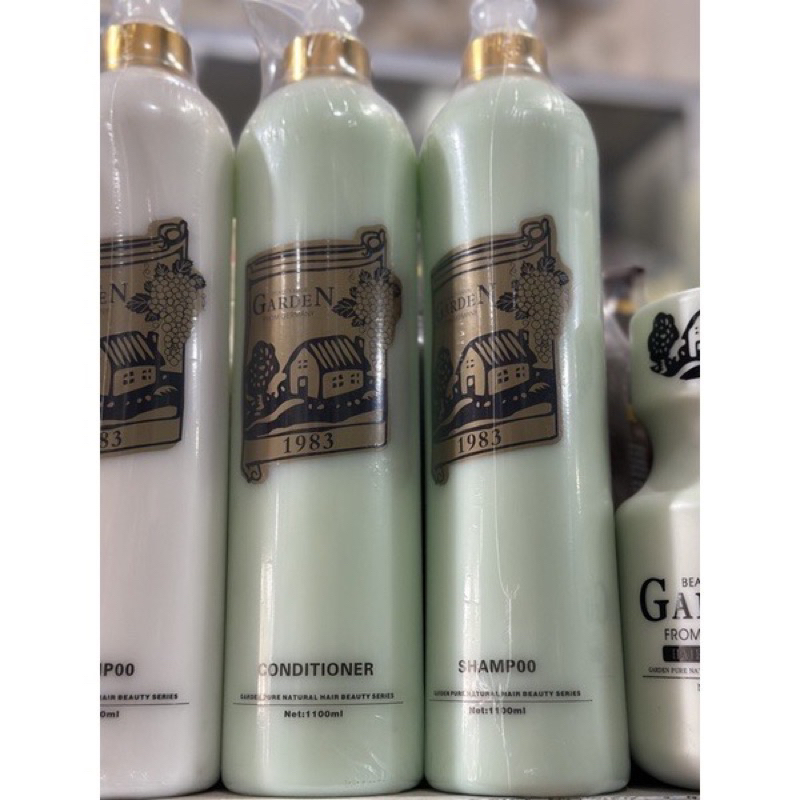 Cặp gội xả Garden 1100ml/chai