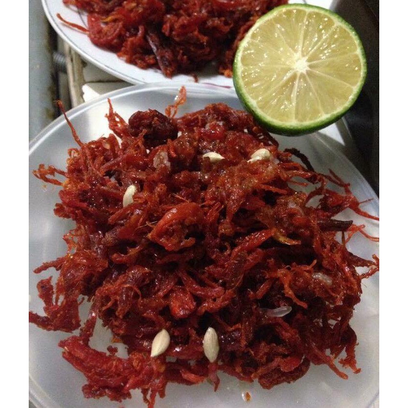100gram thịt bò khô sợi thơm ngon (Khô heo giả bò)