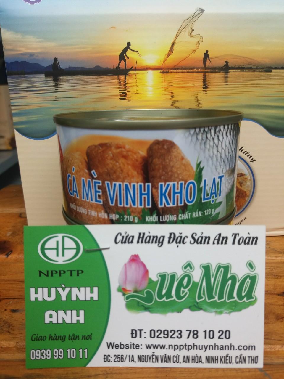 CÁ MÈ VINH KHO LẠT - AN GIANG - 1 thùng
