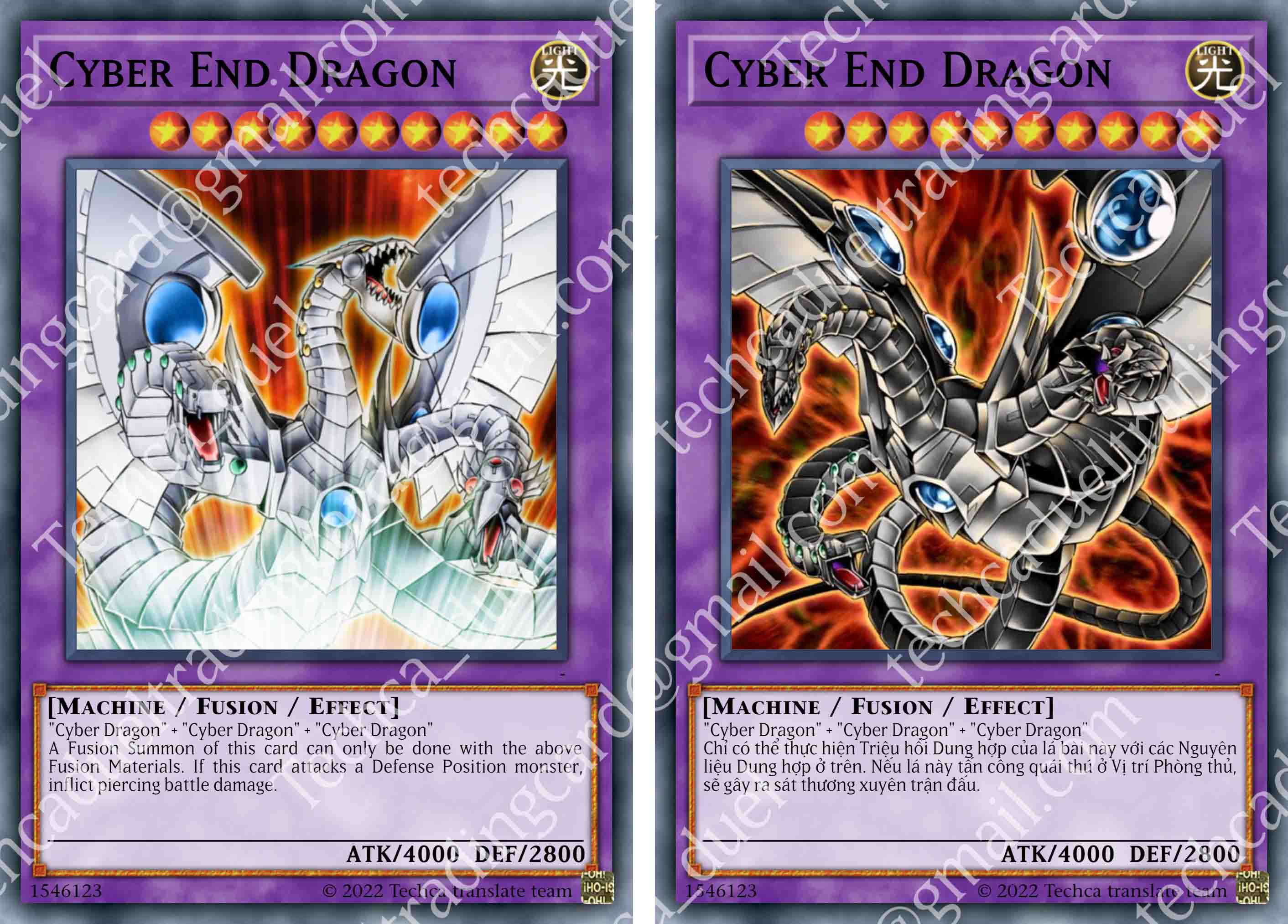 [Bài In Tiếng Việt] Bộ bài Yugioh - Legendary Dragon Decks "Cyber Dragon Deck"