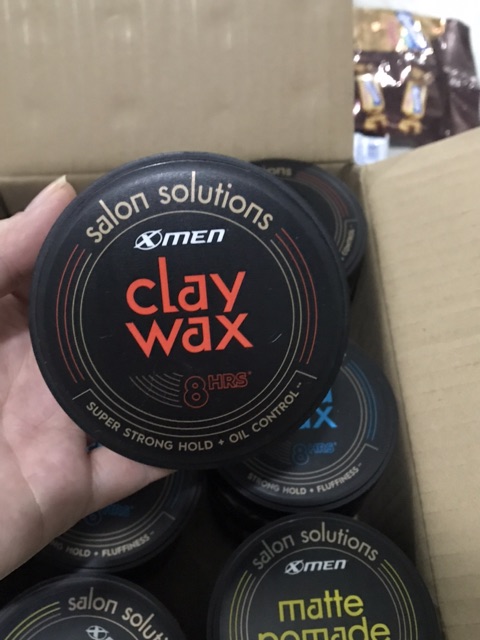 Sáp Vuốt Tóc XMen Salon Solution Clay Wax/ Matte Pomade/ Hard Wax