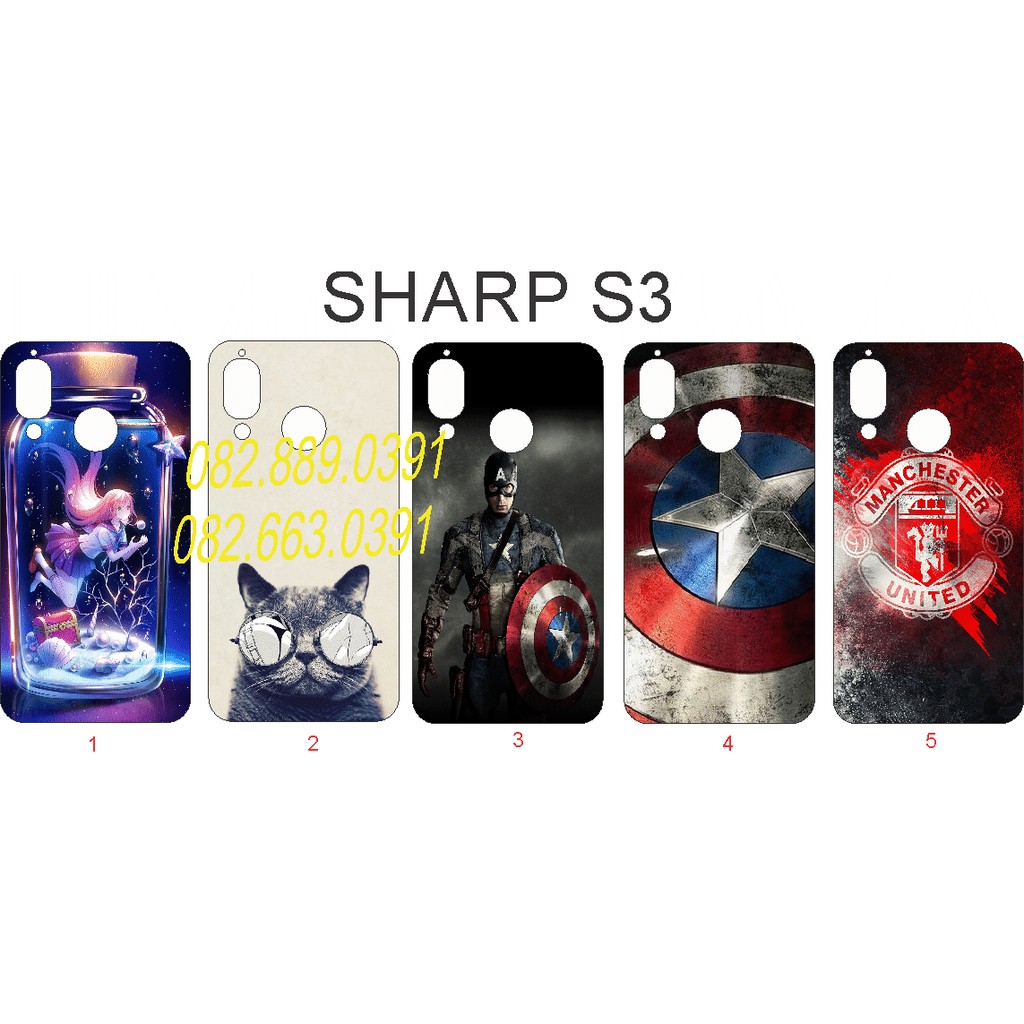 Ốp lưng Sharp Aquos S3 Mini hình siêu đẹp (P1)