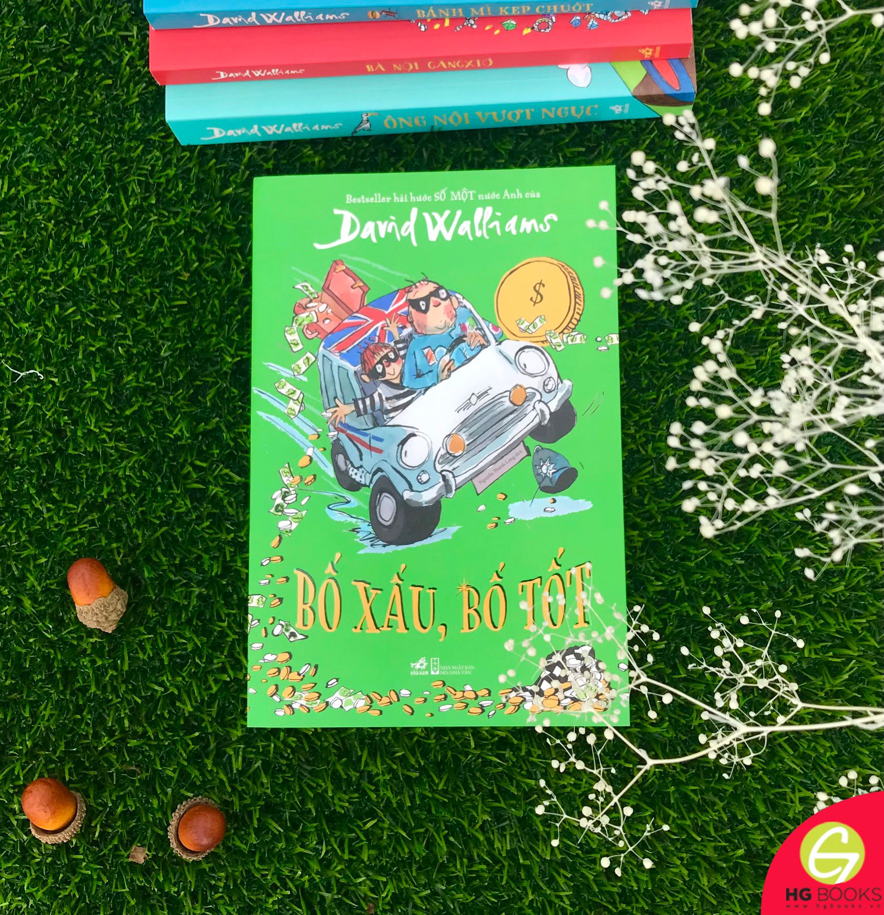 Sách: Bố Xấu, Bố Tốt - David Walliams