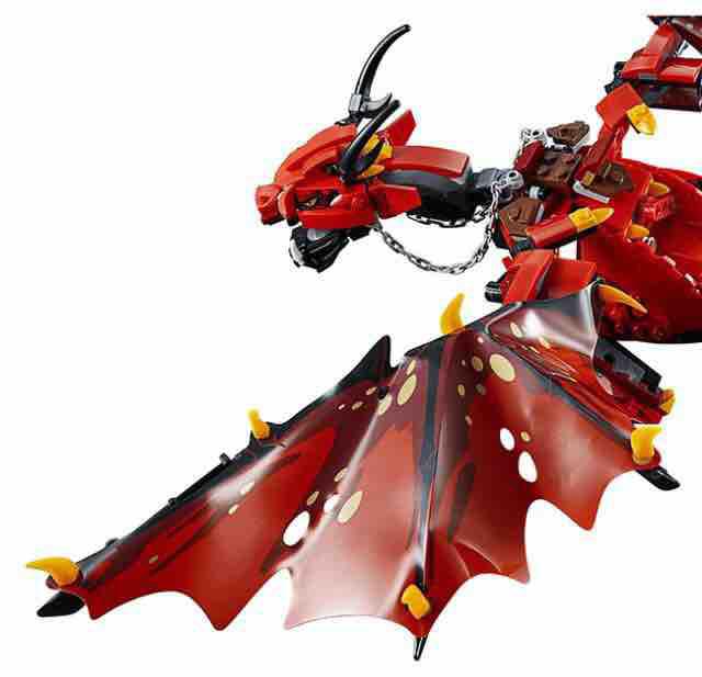 Hộp đồ chơi Lắp Ráp Ninja - Rồng First Bourne 10938