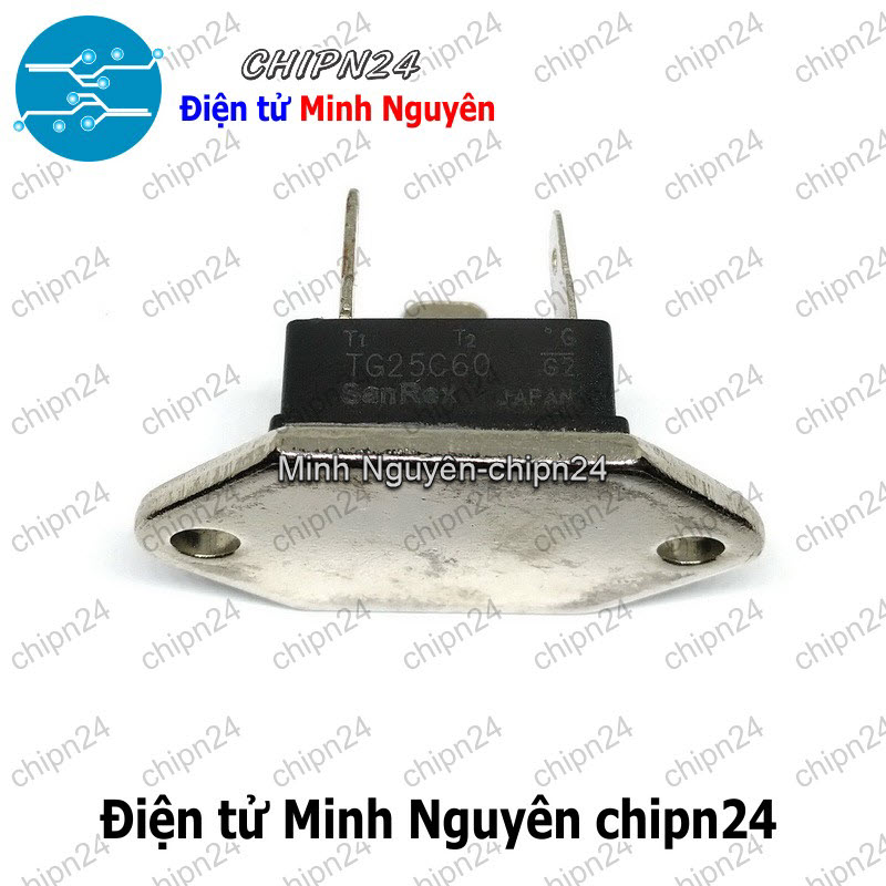 [1 con] (KT1) Triac TG25C60 25A 600V (25C60) - HH006940