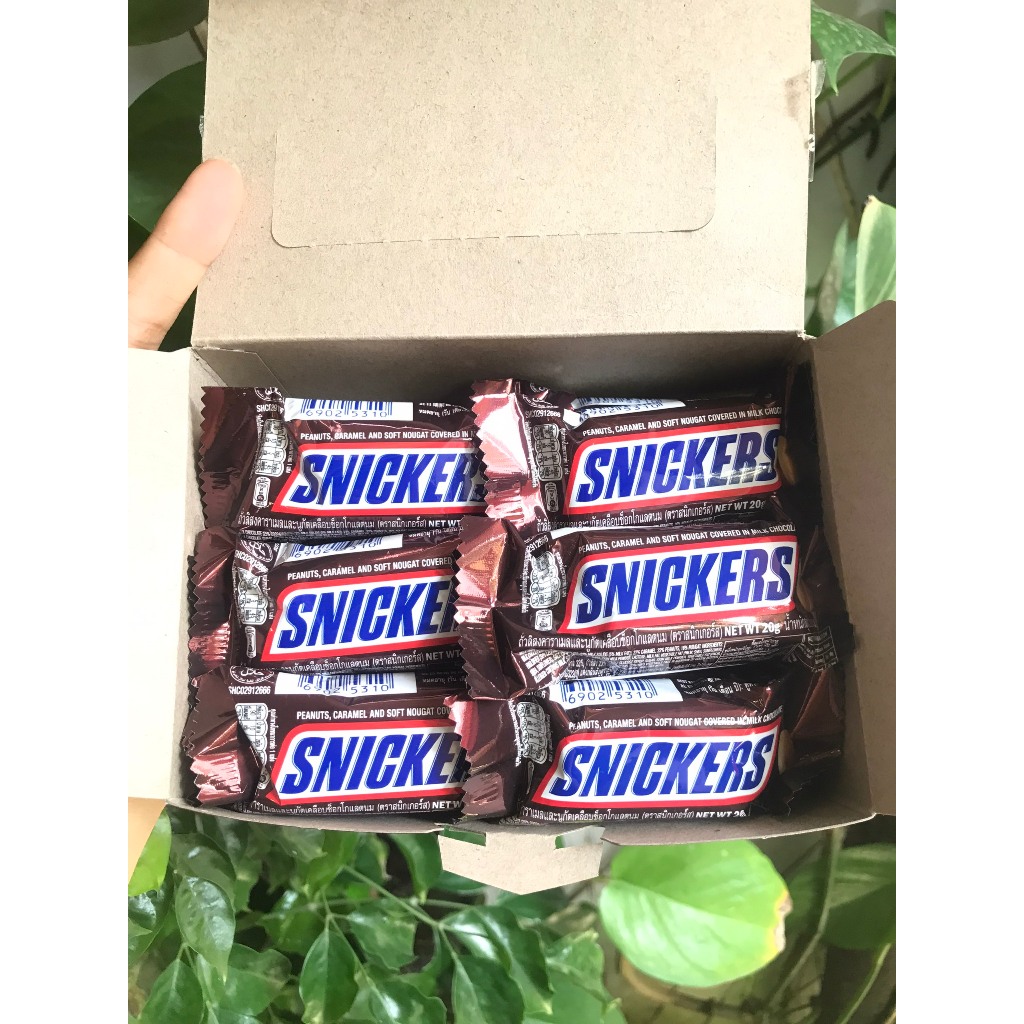 Kẹo Sôcôla Snickers Nhân Đậu Phộng Chocolate