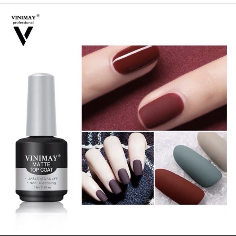 [CHÍNH HÃNG] Bộ Liên Kết Vinimay, Base, Top, Top lì - MiNi Nails