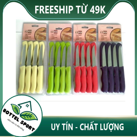 Vỉ dao 12 mini siêu sắc bén - vỉ dao gọt trái cây tiện lợi siêu bền đẹp