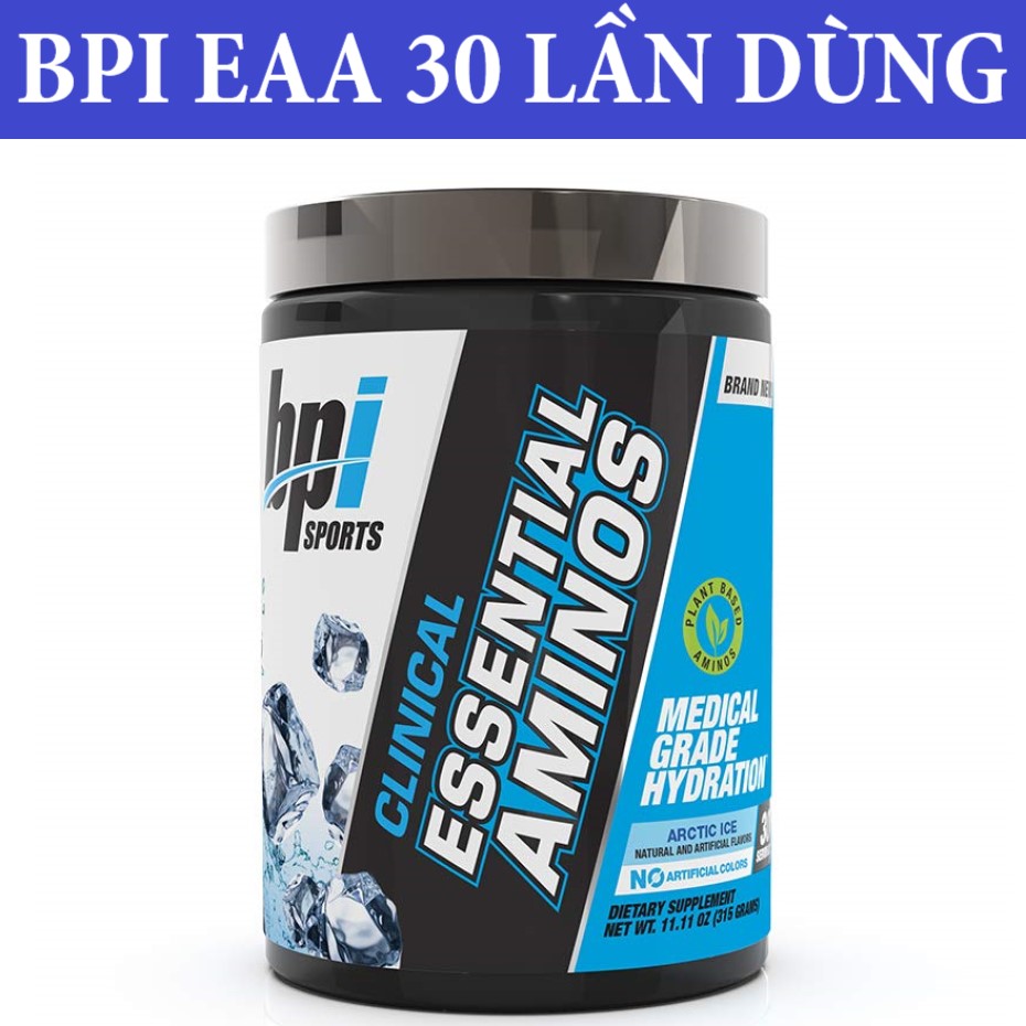 [HCM]Thực Phẩm Dinh Dưỡng BPI Essential Aminos EAA 30 Lần Dùng