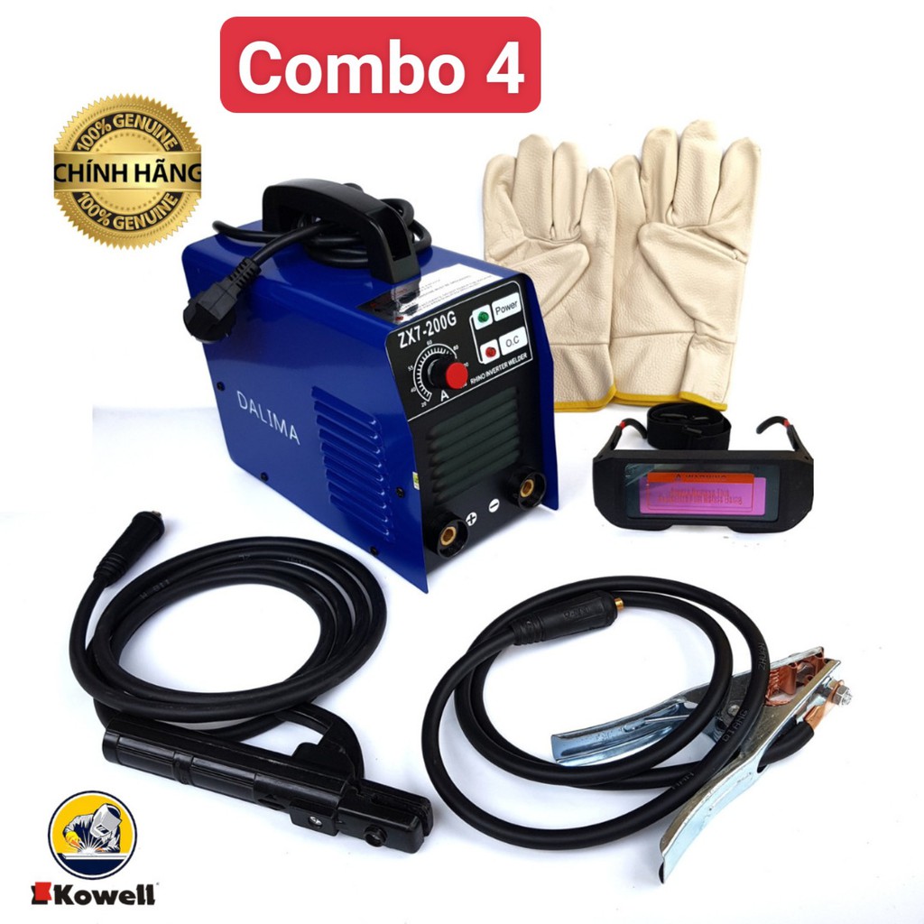 Máy hàn que Dalima zx7 200 hàn siêu khoẻ
