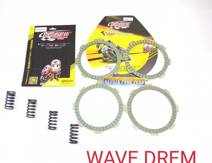 Bố Nồi +Lò Xo nồi Kozi Dành cho Wave,Dream,uy tín,đúng hàng kozi 100%