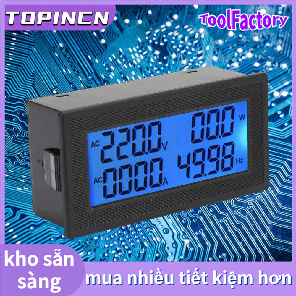 YB5140DM Multi Function AC Ampere Meter Voltmeter 0~20A Digital Display 60~500V