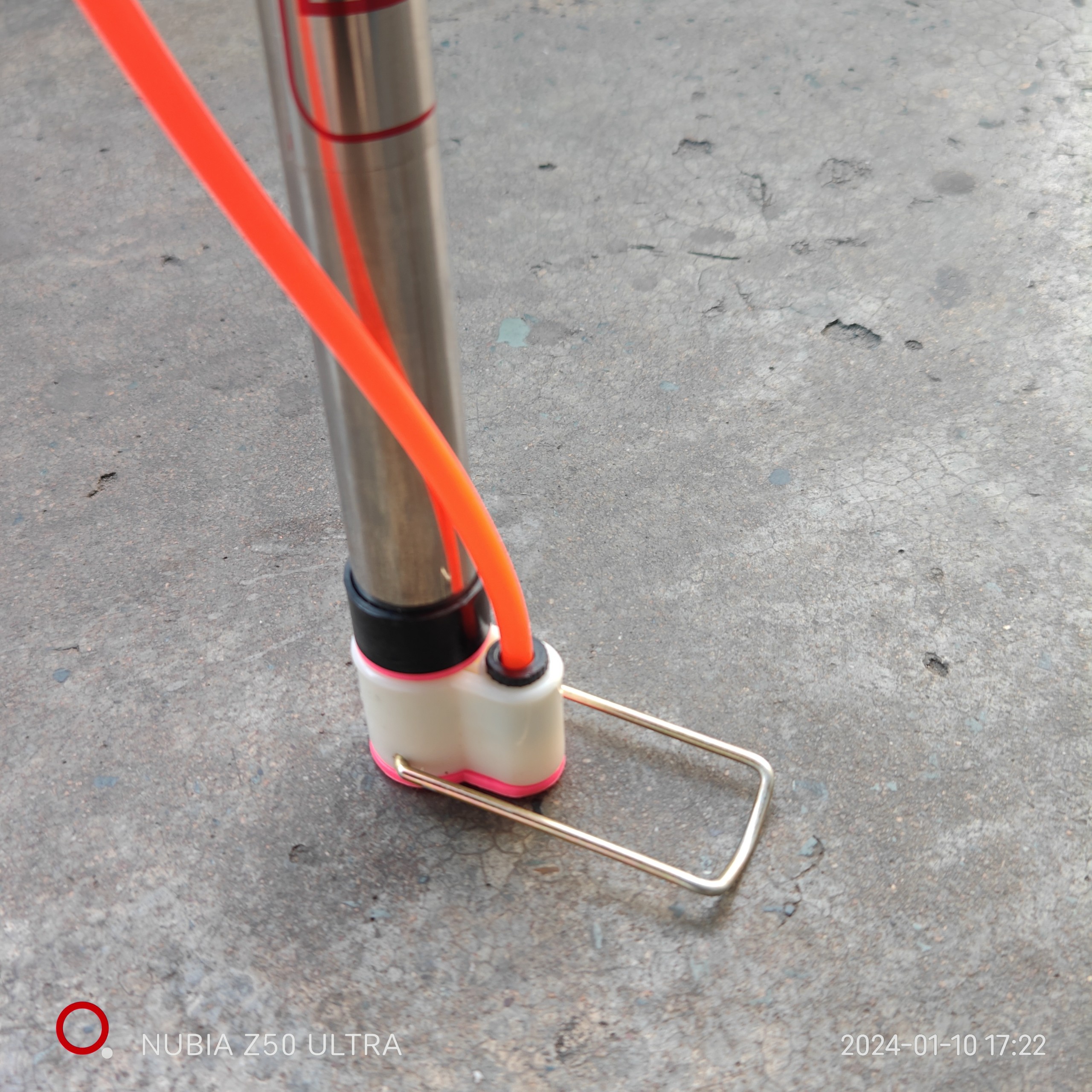 Ống bơm tay Inox ống bơm xe máy xe đạp