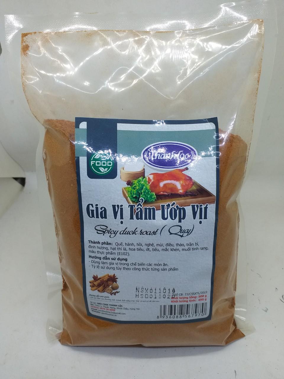 5Combo /Gia vị tẩm ướp vịt (nướng) G20g