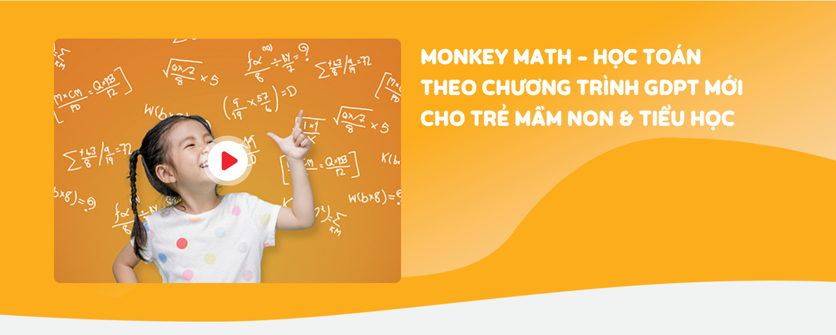 Monkey Math 6 THÁNG - Toán tiếng Anh cho trẻ (Không WORKBOOKS)
